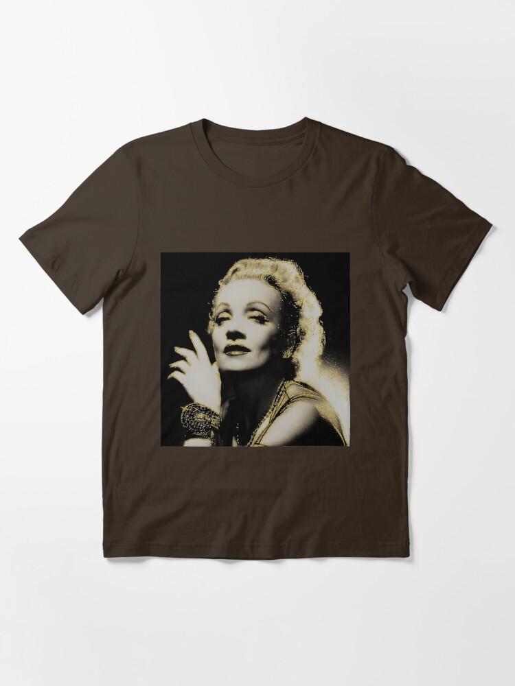 Marlene Dietrich Day Gifts Marlene Pretty Dietrich Funny Gifts Men Essential T-Shirt