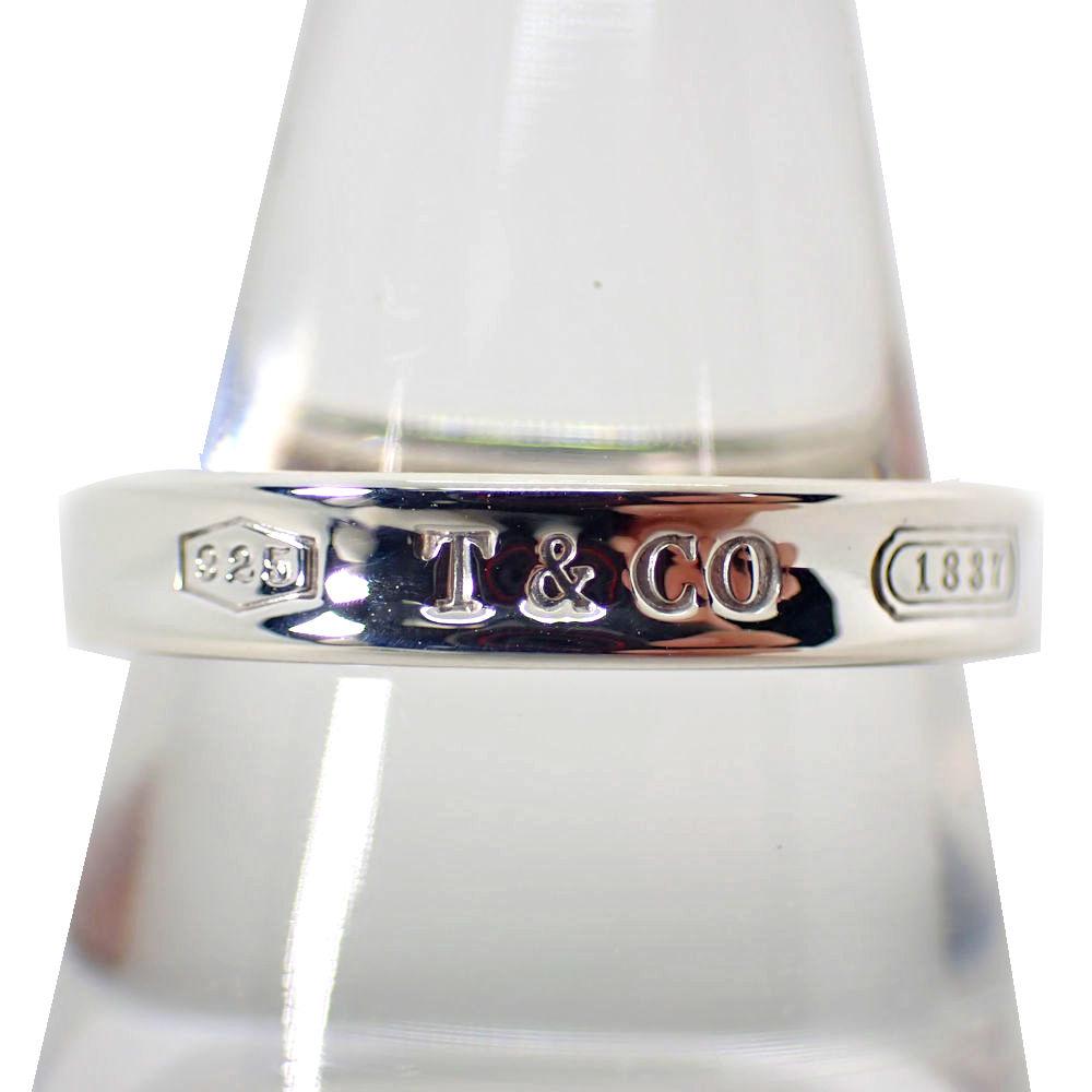 

[Used] TIFFANY 925 1837 Narrow Ring / Size 17 / j5-9