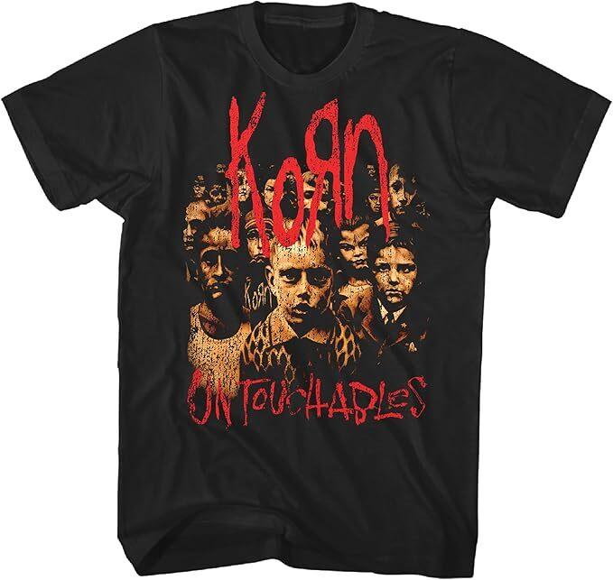 

Korn Men s Untouchables Album Cover T-Shirt Black S