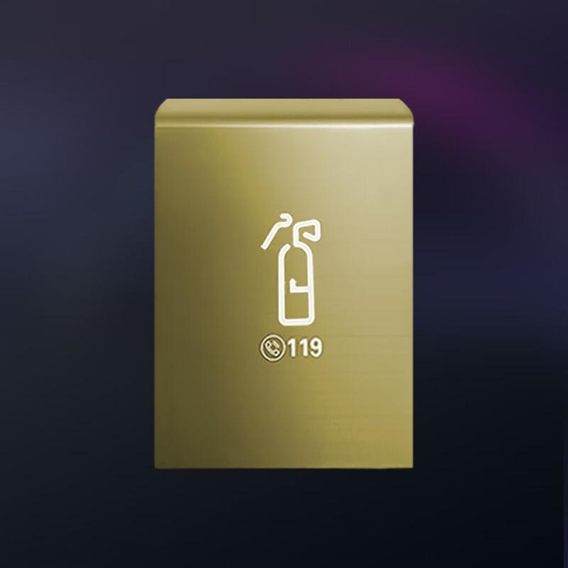 Brangdy Stainless Steel Fire Extinguisher Cabinet U-shaped