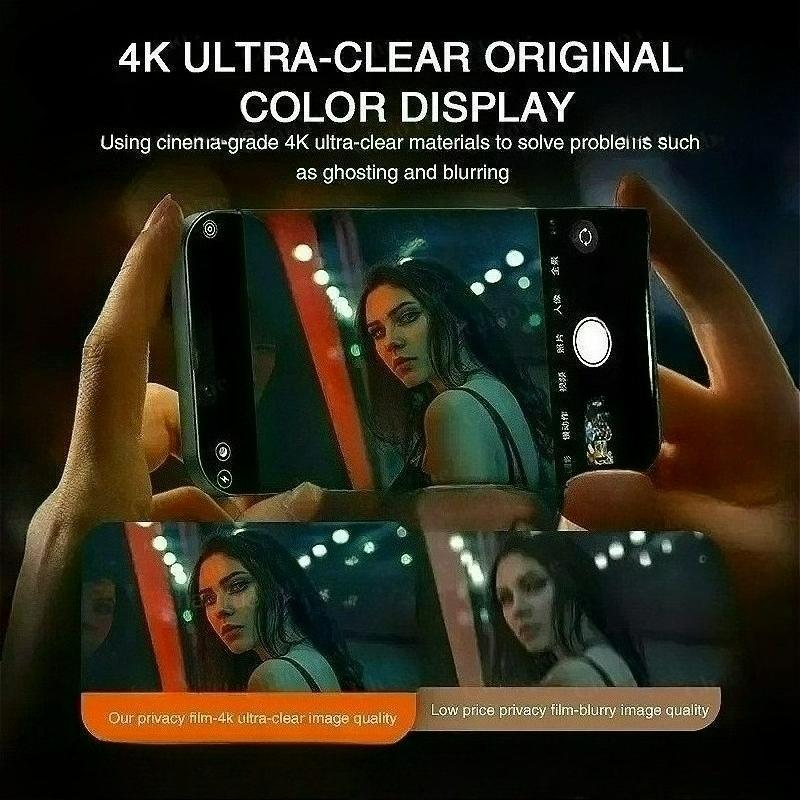 4Pcs Anti-Spy Privacy Full Cover Tempered Glass Compatible For iPhone 17 16 15 14 13 12 11 Pro XS Max Air XR 6 8 7 Plus SE Anti Spy Privacy Tempered