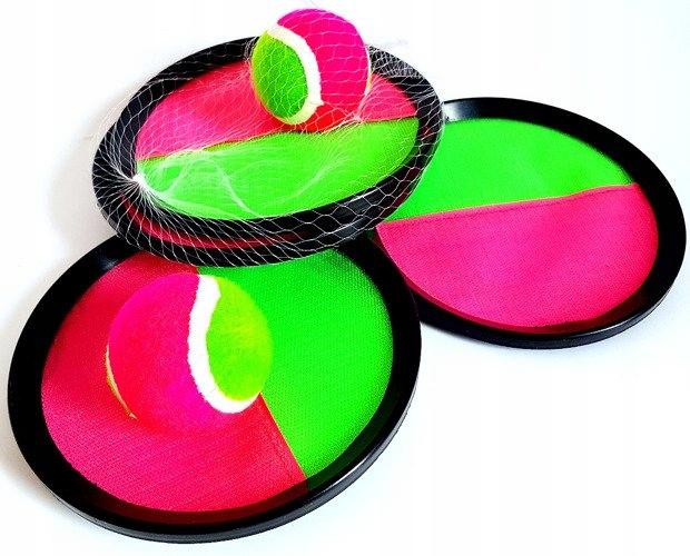 Gra Zręcznościowa Catch Ball Rzucaj I Łap Catchball 2X Tarcza Piłka Łapacz