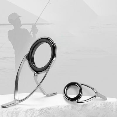 Fishing Rod Top Ring Stainless Steel Ceramic Kit Repair