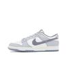 Nike Dunk Slip Resistant Abrasion Resistant Low Top Skateboard Shoes Men's Purple White Gray FJ4188-100(Team188-)