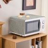 Polyester Cotton Plaid Microwave Dust Cover Single Door Refrigerator Cover Double Door Refrigerator Drum Washing Machine Cover