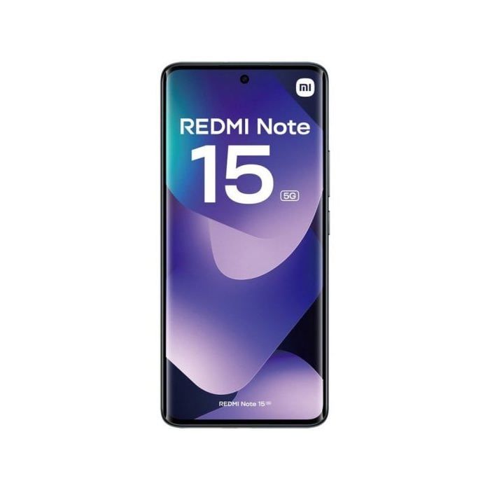 Mobiltelefon - XIAOMI - REDMI Note 15 - 12 GB RAM - 512 GB - 6,77" AMOLED 120Hz Display