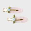 Eireve ROSE GARDEN HAIR CLIP SET (MARBLE PINK/2PCS)