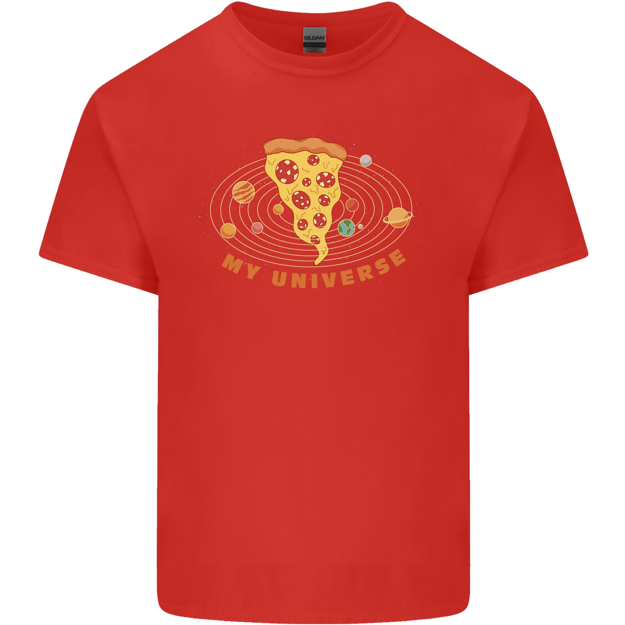 My Pizza Universe Funny Food Diet Unisexs Light Cotton TShirt S