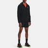 Under Armour Jednobarevná běžecká bunda s kapucí Pánské svrchní oblečení Černá 1365620-001