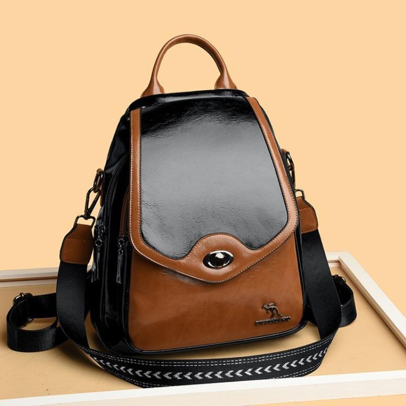 

Double Shoulder Bag - Fashionable Multi-color Design - Elegant Women s Small Bag for Commuting and Traveling жовтий