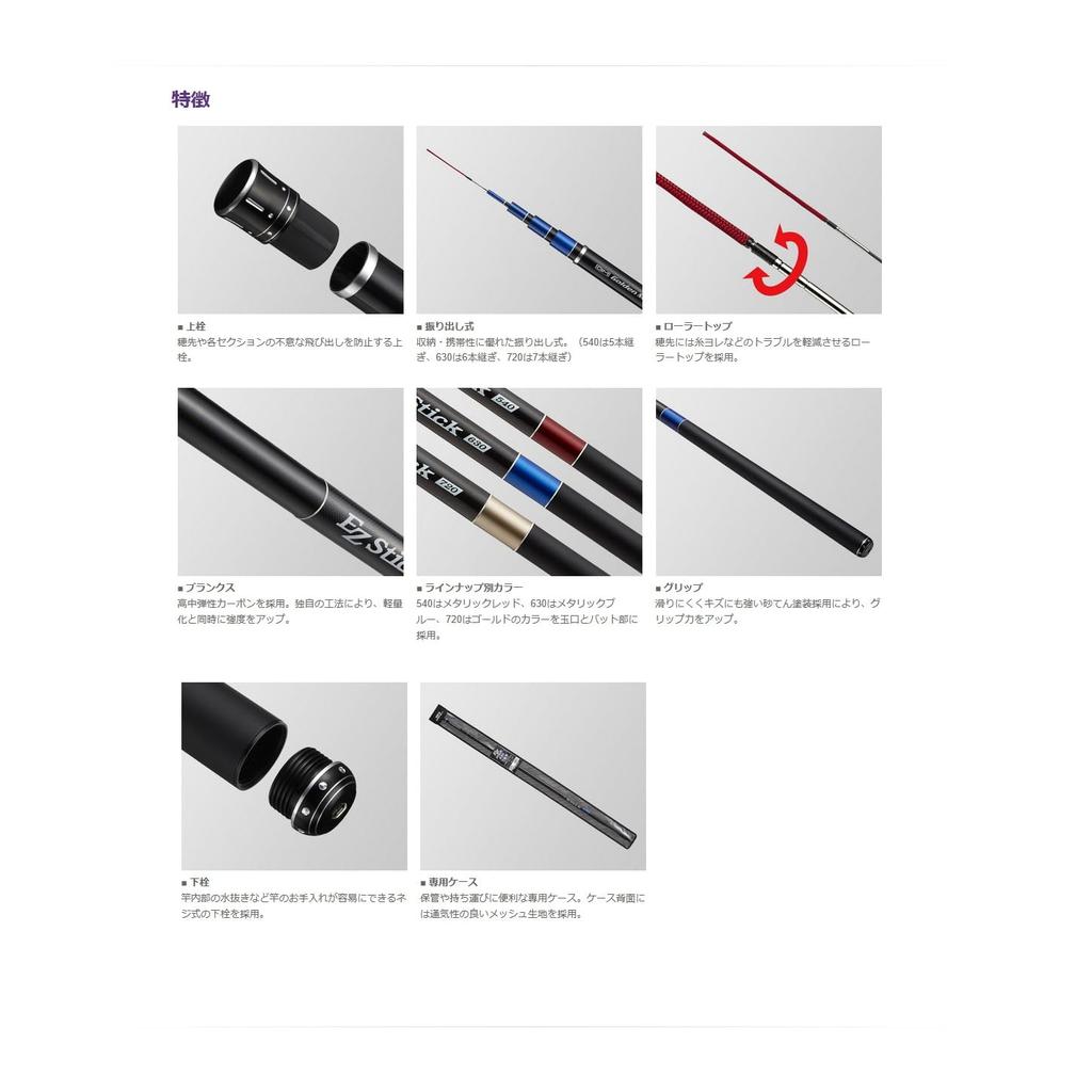 Golden Mean Easy Stick 540, a Medium-hard All-purpose Spinning Rod