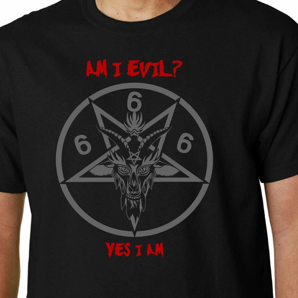 

Am I Evil Yes I Am t-shirt DIAMOND HEAD SATAN LAVEY HEAVY METAL SABBATH SLOGAN 2XL