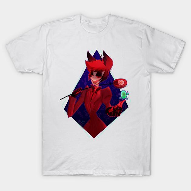 Buy T Shirt Women Hazbin El Alastor The Radio Demon Harajuku Print Kawaii Tshirt Summer Short Sleeve Female T Shirt Top Tee At Affordable Prices Free Shipping Real Reviews With Photos