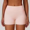 New Woolen Tight Yoga Shorts For Women, High Waist And Waist Tight Fitness Shorts, Hip Lifting Running Shorts For Women