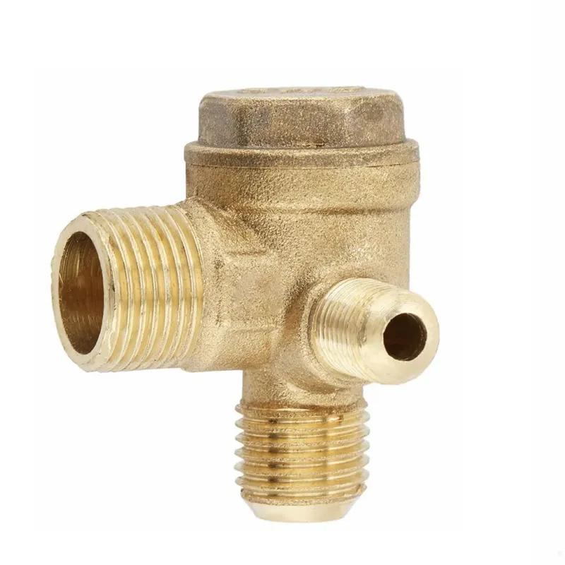Air compressor one-way valve check valve used to prevent air leakage check valve 16*14*10 pure copper 3-port accessories