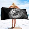 Wildlife Animals Beach Towel,Oversized Microfiber Pool Shower Bath Swimming Towel,Soft Thin Quick Dry Sand Free Towel Gift Decor