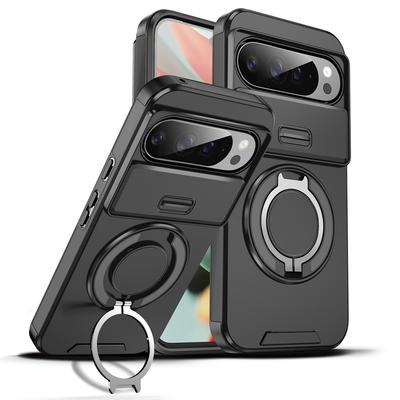Nárazuvzdorný kryt na telefón s magnetickým prstencom pre Google Pixel 10 Pro XL Pixel10 5G Magsafe kryt pre bezdrôtové nabíjanie