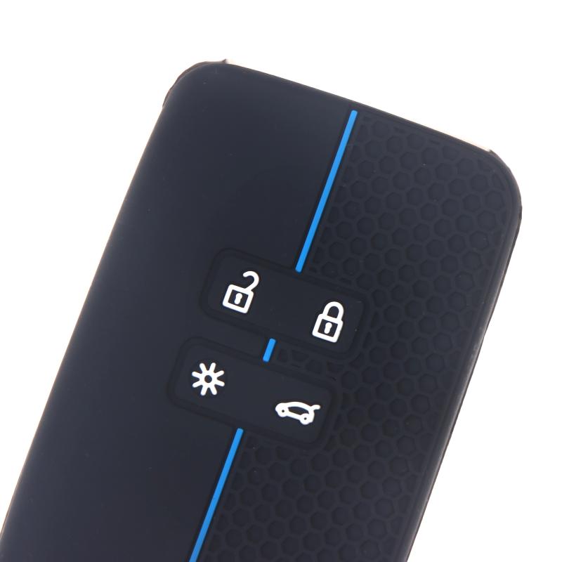 Simple Silicone Remote Car Key Cover Keychain Key Case Car Key Holder Shell For X1 X3 X4 X5 X6 Series Car Key Protector
