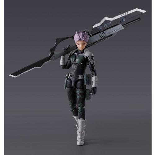 TAMASHII NATIONS S.H.Figuarts Kaiju No. 8 Narumi Gen, approximately 145mm, PVC & ABS painted action figure