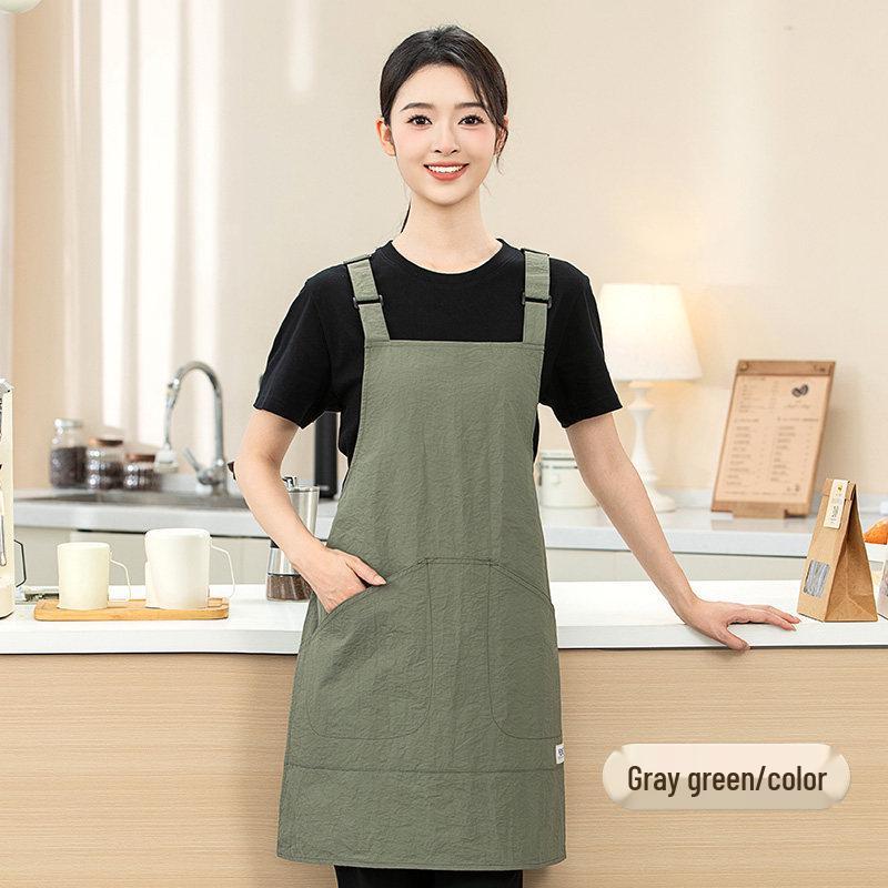 Waterproof Catering & Kitchen Waist Apron for Women with Logo Printing