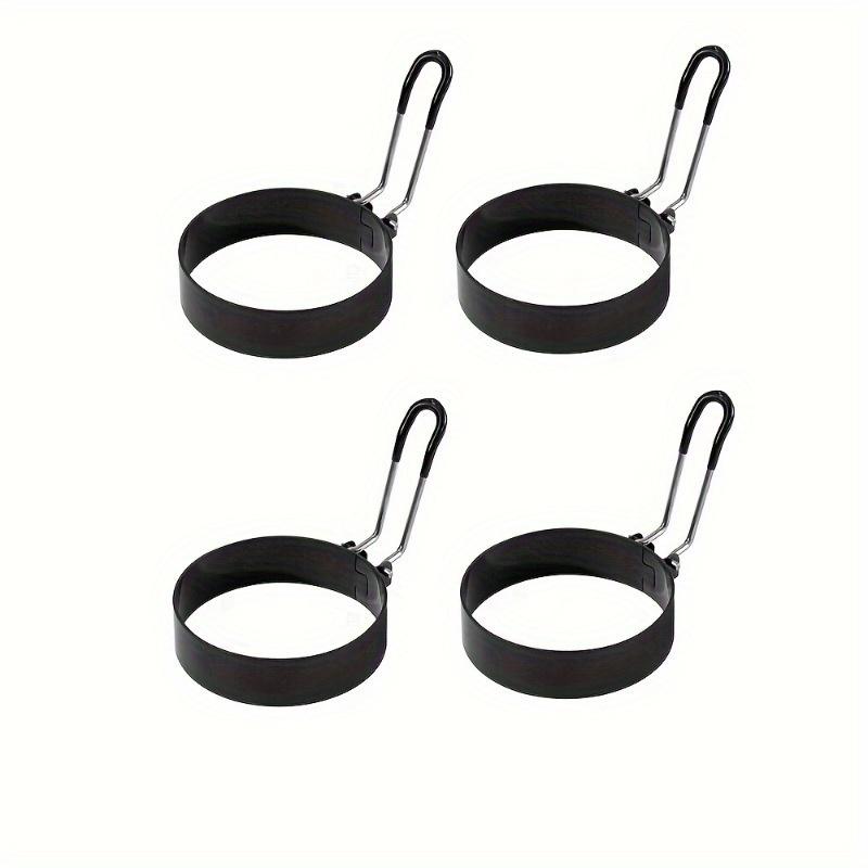 Egg rings, stainless steel egg molds for deep frying, egg rings for grill breakfast cooking, non stick molds for fried egg rings
