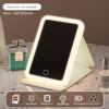 Portable LED Makeup Mirror with Light - Foldable Desktop Vanity Mirror