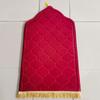 Soft Worship Kneel Travel Prayer Rug Non-slip Prayer Mat Flannel Carpet for Muslim Ramadan Embossing Floor Carpets Portable