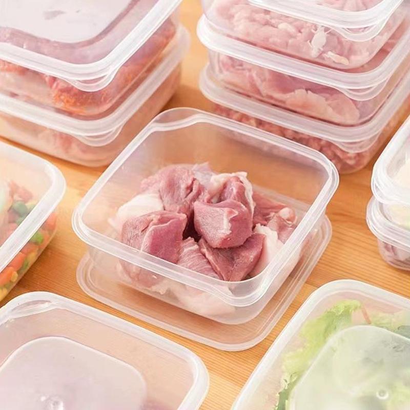 Boîte de conservation en plastique scellée Boîte de rangement pour réfrigérateur Boîte de rangement spéciale pour aliments réfrigérés et scellés pour fours à micro-ondes