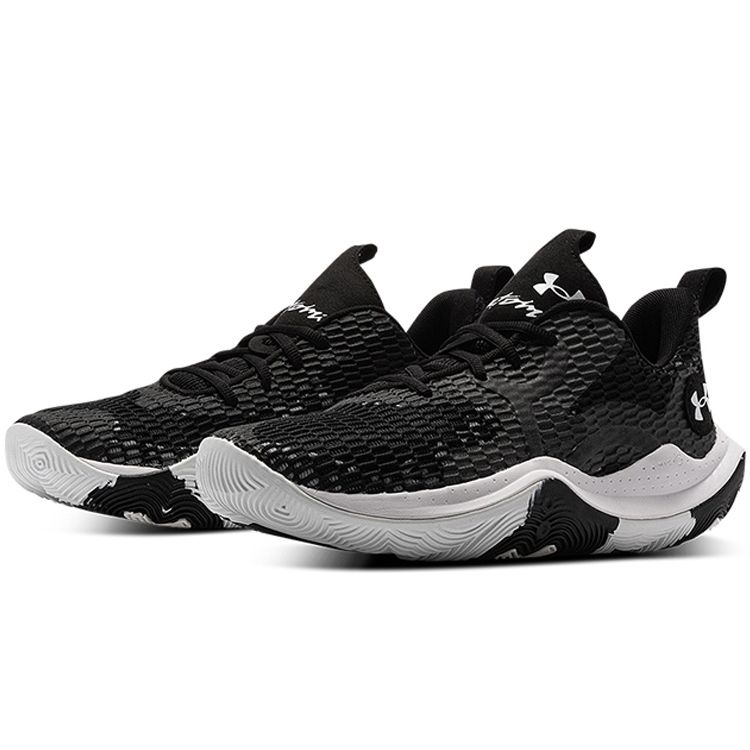 Under Armour Spawn 3 Unisex Black White 3023738-001