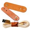 3pcs/set Luxury Leather Nail Cable Clips Cord Management Holder Organizer Clamp Wire