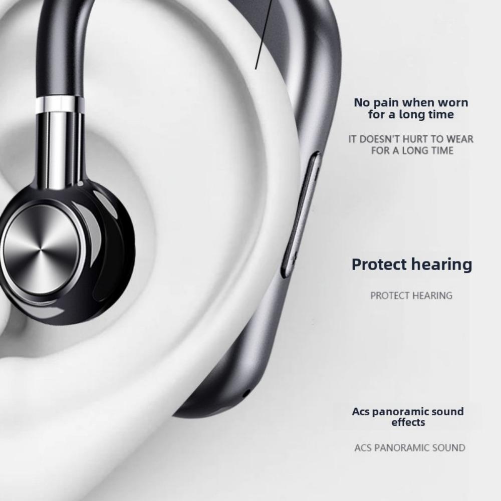 Hanging Ear Bluetooth Headset Wireless Air Conduction Ultra-long Standby Battery Life