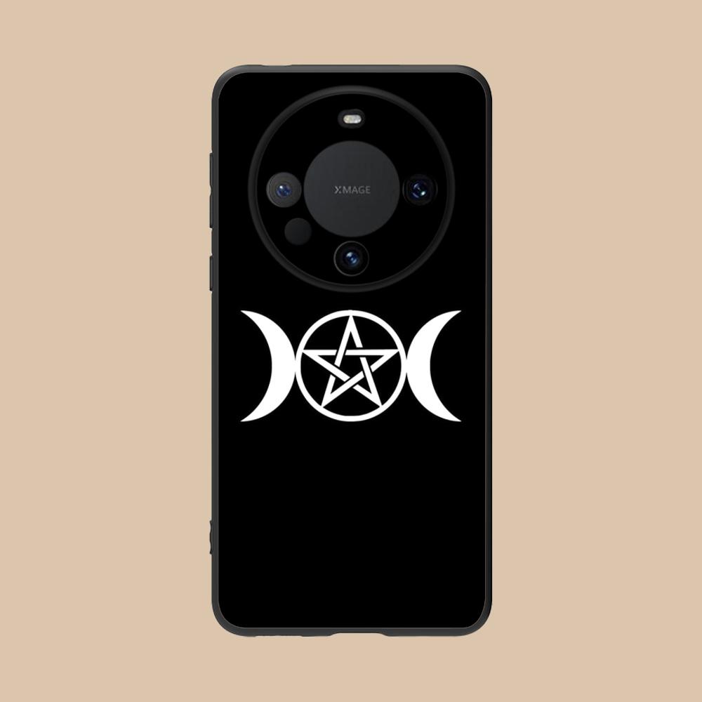 

Aesthetic Pentagram Phone Case for Huawei Mate 60 50 40 30 20 10 Pro Plus Lite E 5G Soft TPU Shockproof Cover Huawei Mate 10 Lite