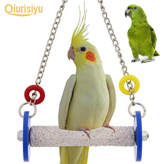 Cheap Pet Bird Parrot Macaw Hanging Chain Swing Stand Perch Cage ...