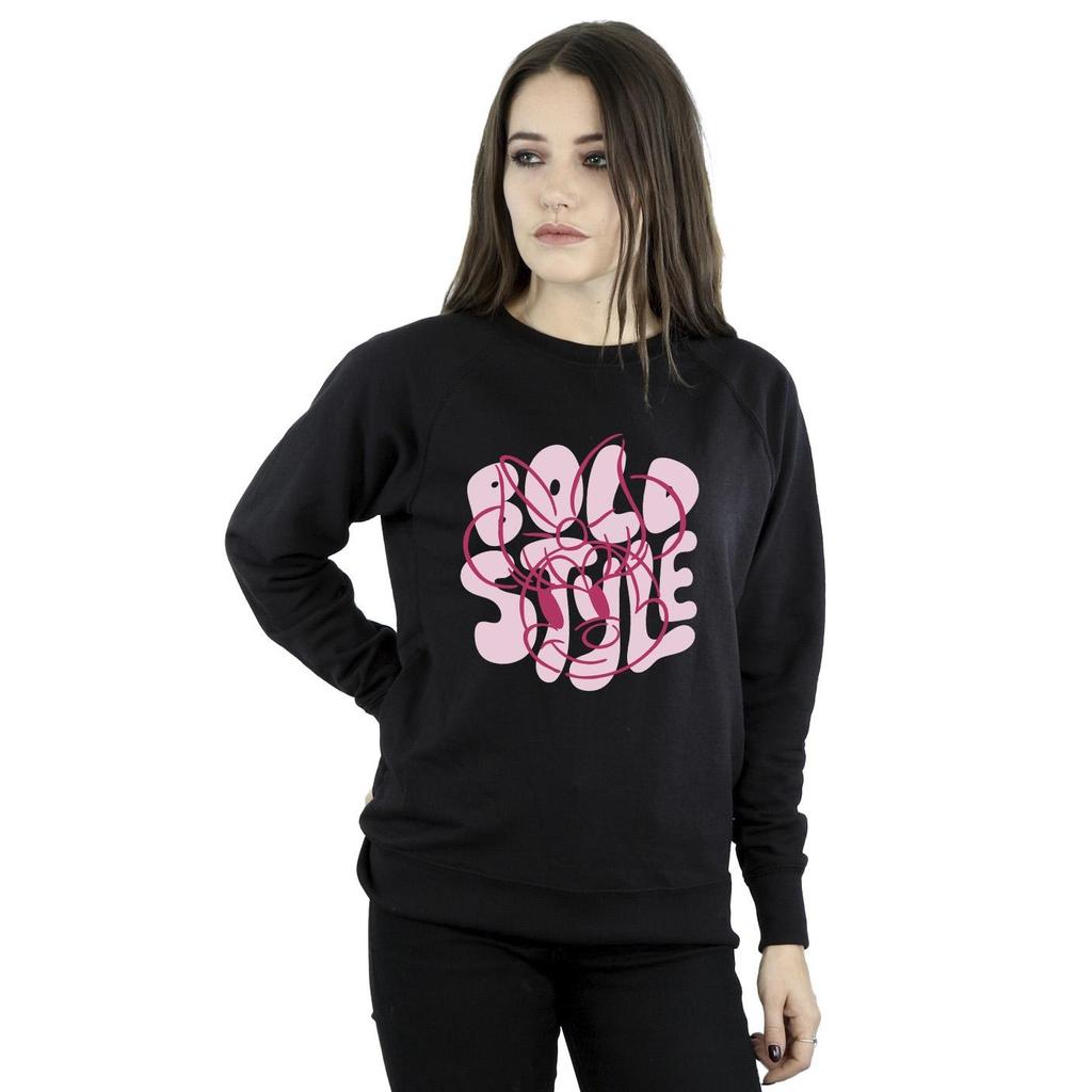 Disney Womens/Ladies Minnie Mouse Bold Style Sweatshirt