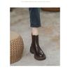 Martin boots autumn and winter versatile 2025 new British style French small short boots thin boots Chelsea boots ins tide
