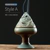 Ceramic Incense Burner Antique Style Indoor Aromatherapy Burner Ornament