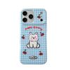 Blue Plaid West Highland iPhone 17 Pro Max Case IMD (Models 14/15/16)