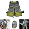 Herren Quick Dry Angelweste Netzjacken Fotografie Wanderweste Multi-Taschen Angelweste Outdoor Fliegenfischerweste