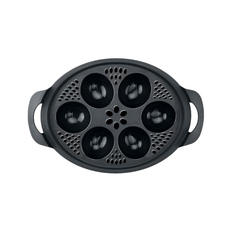 

Nonstick Microwave Eggs Poacher Insert 6 Cup Eggs Cooker For Air Fryers Oven And Cooking Machines Baking Accessories 1