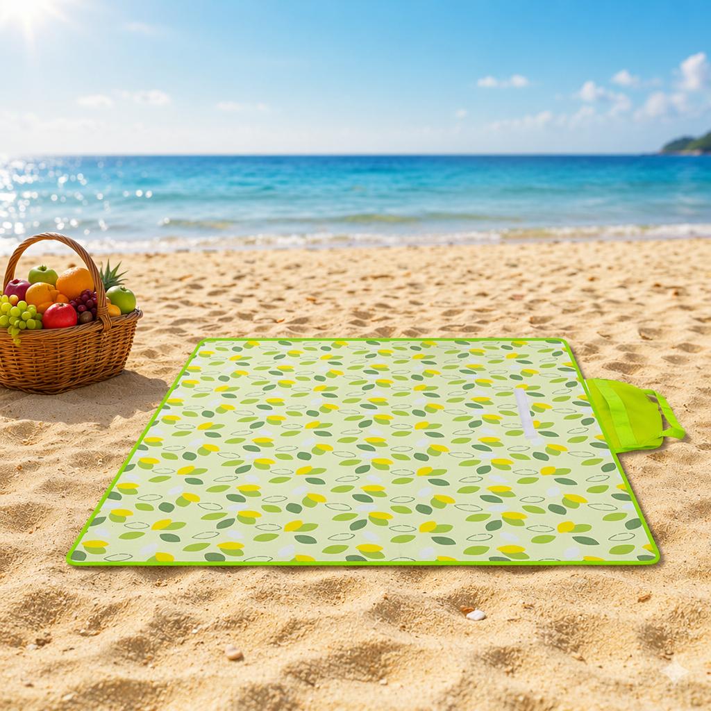 Mini Ultra Compact Foldable Waterproof Picnic Pad for Short City Weekend Trip Foldable Mini Portable Travel Blanket