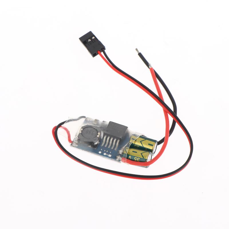 Rc Drone Receiver Power Supply External Ubec-5A 2-7S Bec Lowest Rf Noise Full Shielding Anti-Interference Switch Regulator