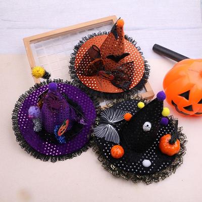 Zrób to sam kapelusz czarownicy na Halloween i opaska z duchem dla dziewczynek