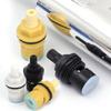 10Pcs Bathroom Kitchen Plastic Faucet Cartridge Replacement Repair Part 1/2 Thread Tap Valves Core Universal Hardware Accessory