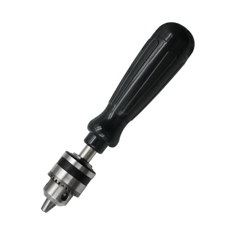 Handbohrer-Set Manuelles Werkzeug Pinzetten mit Spiralbohrern Bohrfutter-Schlüssel Hohl-Aufbewahrungsbox 0,5-6 mm Präzisions-Klammer