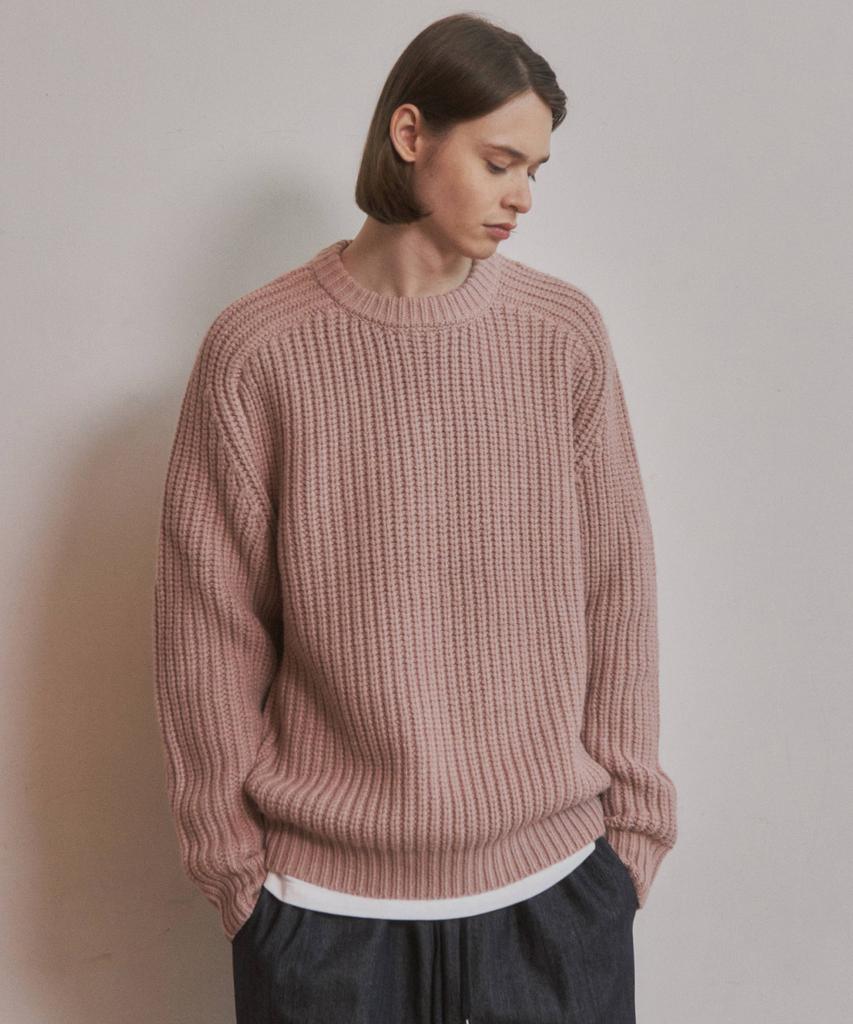 Wednesday Oasis [2Pack] Always Heavy Round Knit (4 Colors)