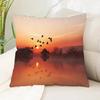 Luxury Home Decor Pillow Cover Car Living Room Sofa Cushion Cover Wave Beach Pattern Cushion Cover