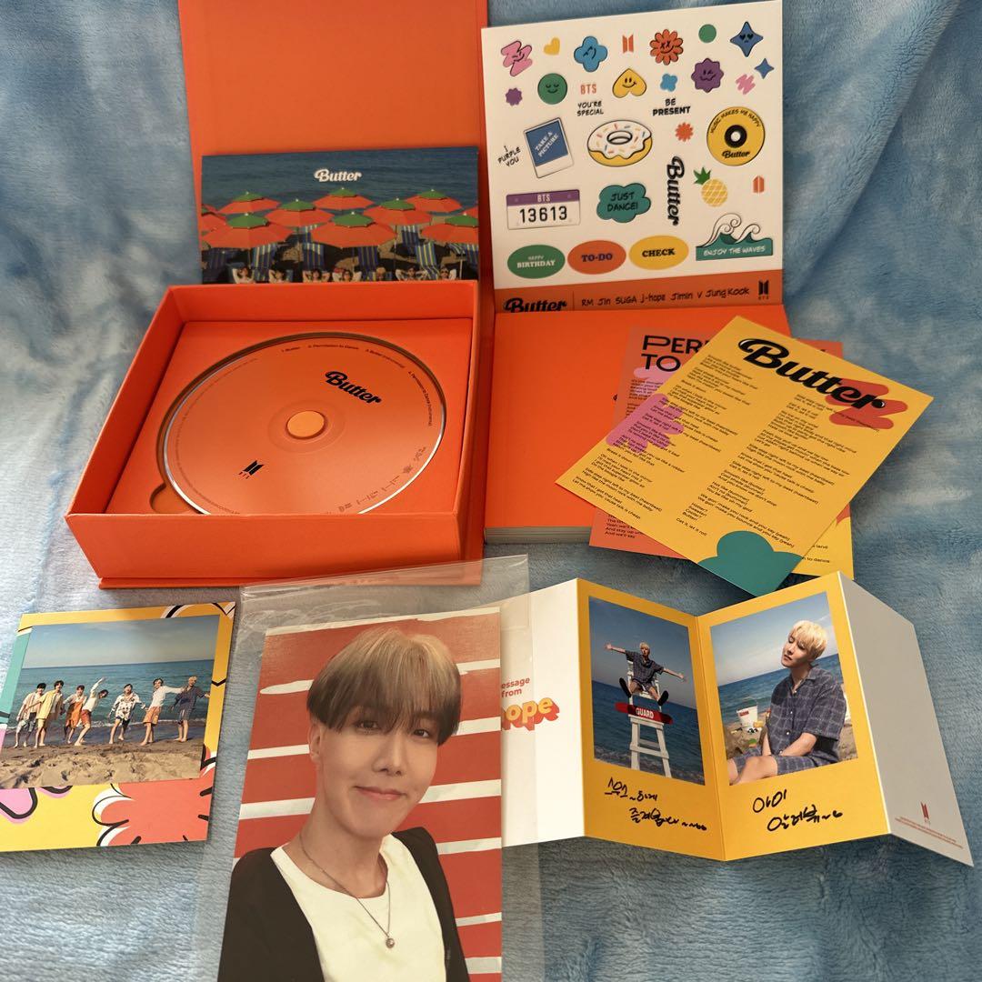 

[USED] BTS butterCD album j-hope set