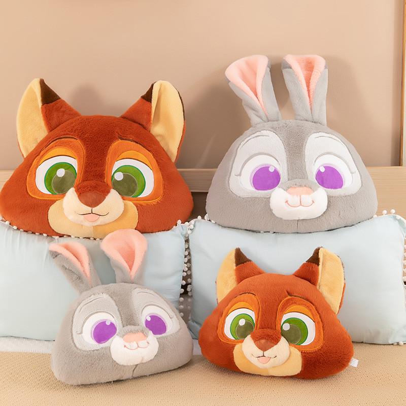 Exquisite Zootopia Judy Plush Toy And Nick Doll Soft Cushion For Girls Gift