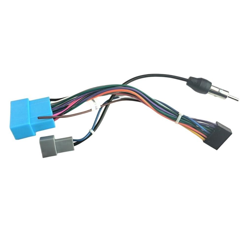 Car Radio ISO Plug Power Adapter Cable,16 Pin to 20 Pin Android Car Radio Wiring Harness Cable for Suzuki Vitara Swift SX4 2006+ синий