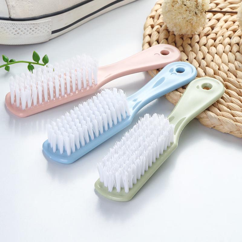 Jiani Bear Plastic Long Handle Shoe and Laundry Brush